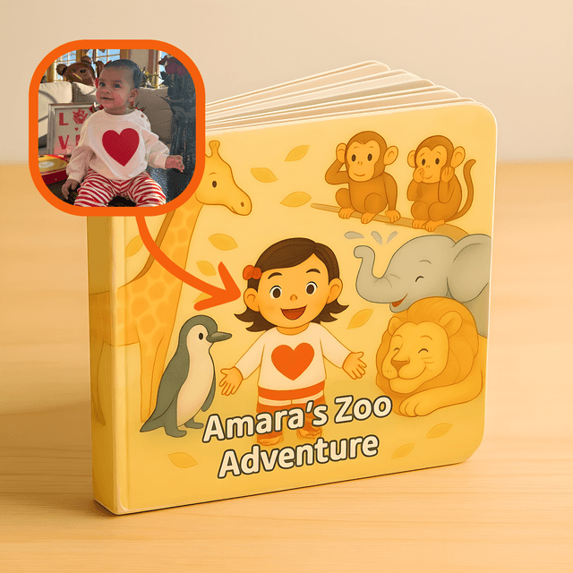Personalized storybook example