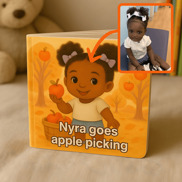 Personalized storybook example